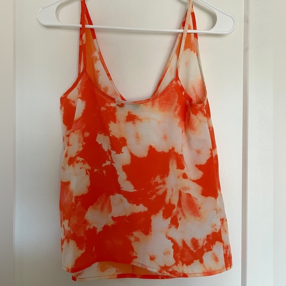 Thakoon Orange Tie Dye Tank - Picture 4 of 4